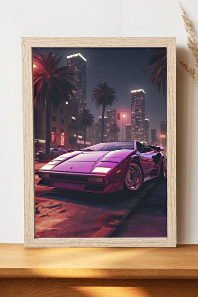 Luna Marissa Ροζ αφίσα - Αφίσα αυτοκινήτου από γυαλιστερό χαρτί χωρίς πλαίσιο