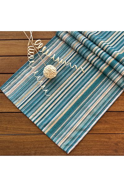 desen izmir New Season Linen Square Toe Runner Cover