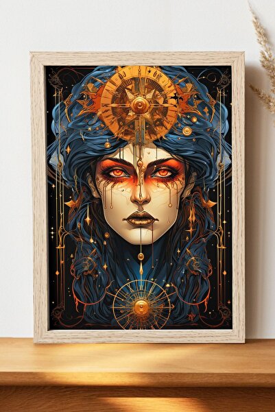 Luna Marissa Εικονογράφηση Γυναικεία αφίσα - Αφίσα τοίχου από γυαλιστερό χαρτ...