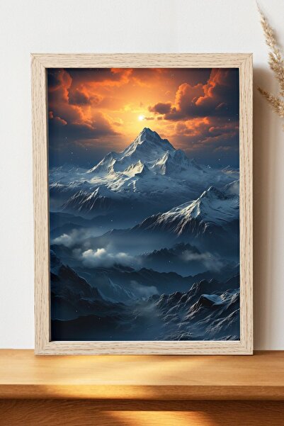 Luna Marissa Αφίσα τοπίων - Αφίσα τοίχου από γυαλιστερό χαρτί χωρίς πλαίσιο