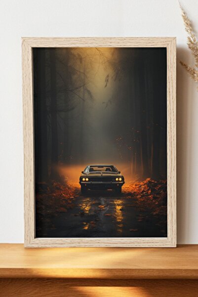 Luna Marissa Αφίσα σκοτεινού αυτοκινήτου - Αφίσα τοίχου από φωτεινό χαρτί χωρ...