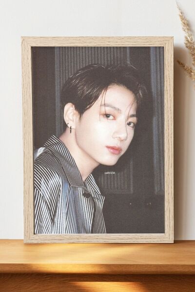 Luna Marissa Jung Kook Bts Poster - Çerçevesiz Parlak Kağıt Kpop Posteri