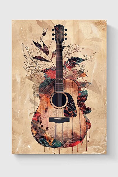 Luna Marissa Καλλιτεχνική αφίσα κιθάρας χωρίς πλαίσιο τοίχου
