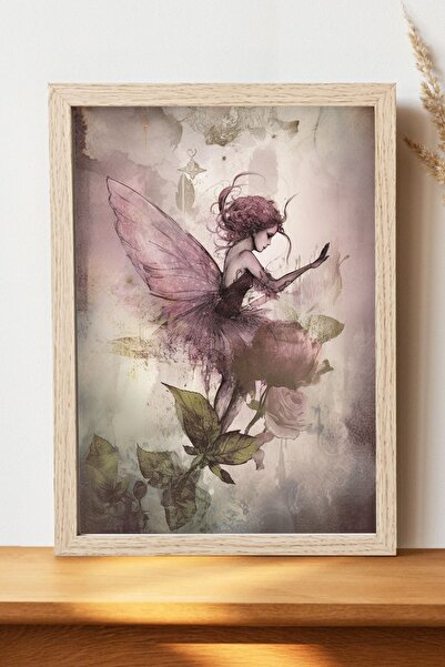 Luna Marissa Καλλιτεχνική αφίσα νεράιδας - Χοντρό χαρτί χωρίς πλαίσιο, ψηφιακ...