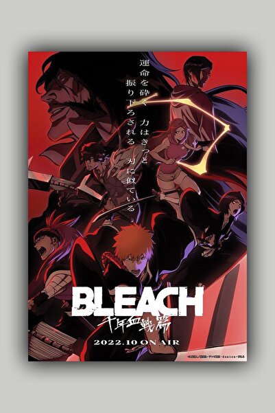 Luna Marissa Bleach Animesi Poster - Çerçevesiz Duvar Posteri