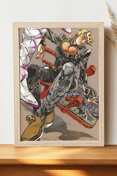 Luna Marissa Jojo'S Bizarre Adventure Poster - Çerçevesiz Parlak Kağıt Duvar ...