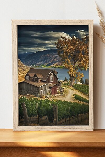 Luna Marissa Καλλιτεχνική αφίσα τοπίων - Ψηφιακή αφίσα τέχνης από χοντρό χαρτ...