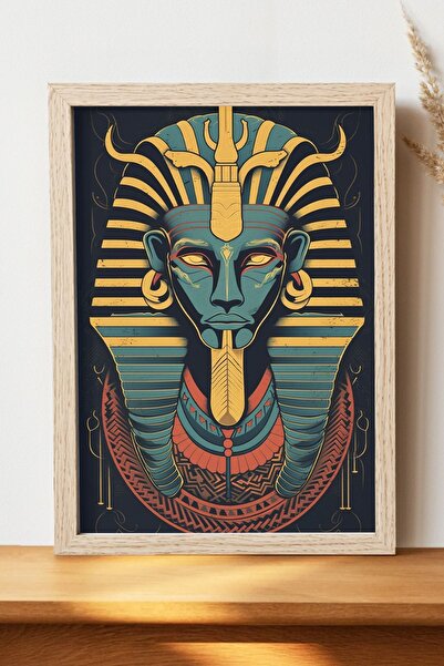 Luna Marissa Αφίσα Αιγυπτιακού Θεού - Αφίσα τοίχου από γυαλιστερό χαρτί χωρίς...