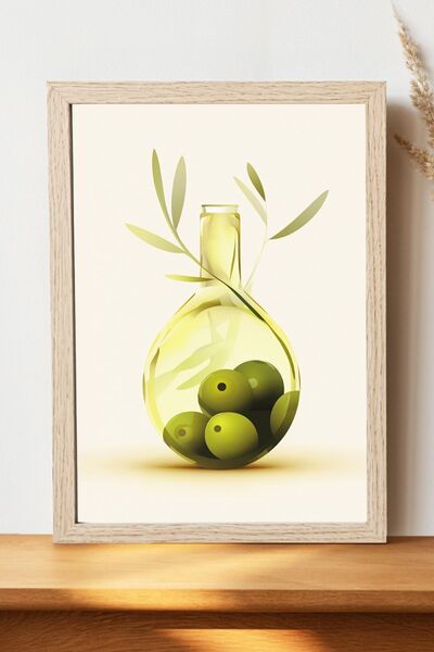 Luna Marissa Αφίσα ελαιόλαδου - Αφίσα τοίχου από γυαλιστερό χαρτί χωρίς πλαίσιο