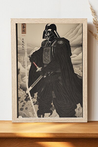 Luna Marissa Αφίσα Darth Vader - Αφίσα ψηφιακής τέχνης από χοντρό χαρτί χωρίς...