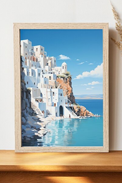 Luna Marissa Αφίσα τοπίων - Αφίσα τοίχου από γυαλιστερό χαρτί χωρίς πλαίσιο