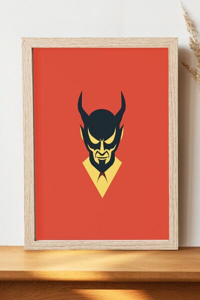 Luna Marissa Αφίσα Devil - Αφίσα τοίχου από γυαλιστερό χαρτί χωρίς πλαίσιο