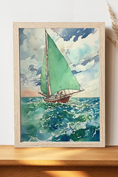 Luna Marissa Αφίσα πλοίου - Αφίσα τοίχου από γυαλιστερό χαρτί χωρίς πλαίσιο