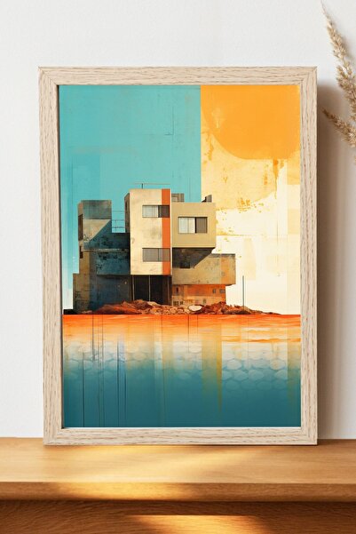 Luna Marissa Αφίσα τοπίων - Αφίσα τοίχου από γυαλιστερό χαρτί χωρίς πλαίσιο