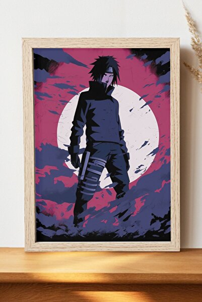 Luna Marissa Αφίσα Sasuke Uchiha - Αφίσα τοίχου από γυαλιστερό χαρτί χωρίς πλ...