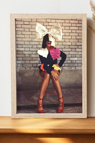 Luna Marissa Αφίσα Sia - Αφίσα μουσικής από χοντρό χαρτί χωρίς πλαίσιο