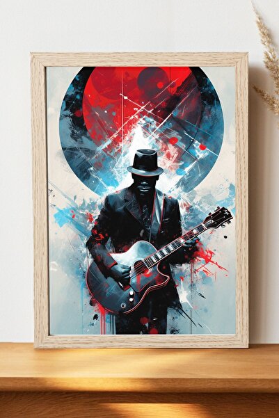 Luna Marissa Αφίσα κιθαρίστα - Αφίσα τοίχου από γυαλιστερό χαρτί χωρίς πλαίσιο