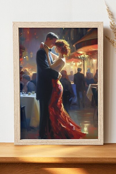 Luna Marissa Vintage αφίσα χορού - Χοντρό χαρτί χωρίς πλαίσιο, ψηφιακή διακοσ...