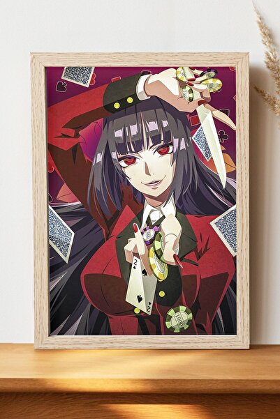 Luna Marissa Αφίσα Manga Kakegurui - Αφίσα τοίχου από γυαλιστερό χαρτί χωρίς ...