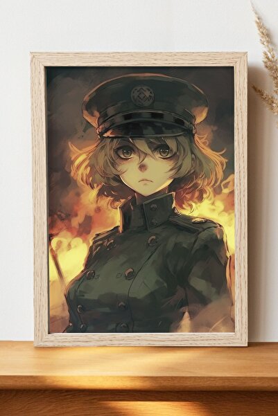 Luna Marissa Αφίσα Anime Youjo Senki - Αφίσα τοίχου από γυαλιστερό χαρτί χωρί...