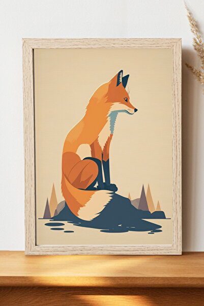 Luna Marissa Αφίσα Fox - Αφίσα τοίχου από γυαλιστερό χαρτί χωρίς πλαίσιο