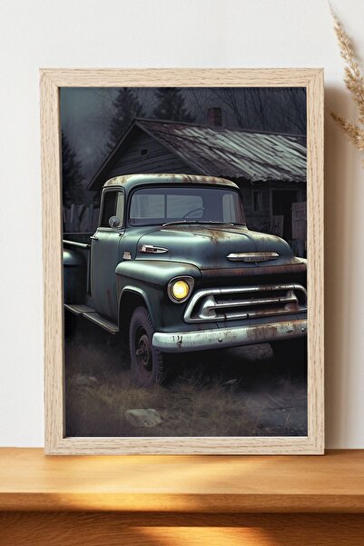 Luna Marissa Vintage αφίσα αυτοκινήτου - Αφίσα αυτοκινήτου από γυαλιστερό χαρ...