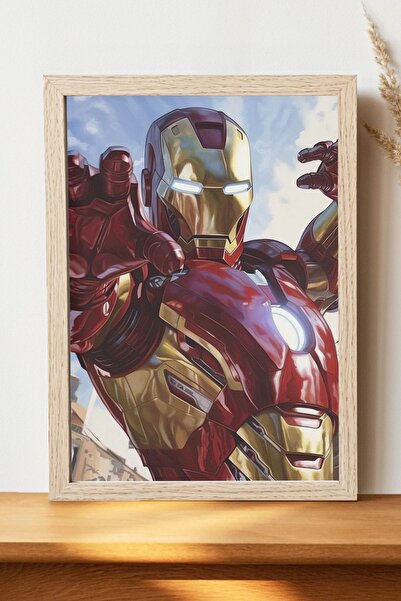 Luna Marissa Αφίσα Ironman - Αφίσα τοίχου από γυαλιστερό χαρτί χωρίς πλαίσιο