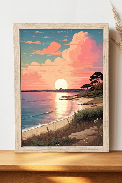 Luna Marissa Αφίσα Sahil - Αφίσα τοίχου από γυαλιστερό χαρτί χωρίς πλαίσιο