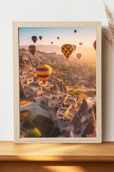Luna Marissa Αφίσα Καπαδοκίας - Αφίσα τοίχου από γυαλιστερό χαρτί χωρίς πλαίσιο
