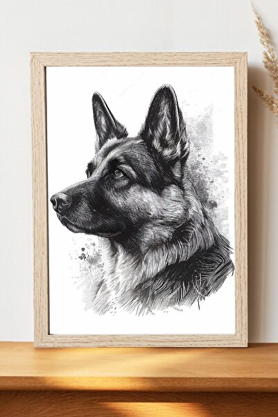 Luna Marissa Αφίσα σκύλου - Αφίσα τοίχου από γυαλιστερό χαρτί χωρίς πλαίσιο