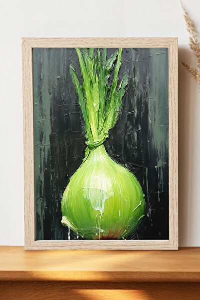 Luna Marissa Αφίσα με κρεμμύδια - Αφίσα τοίχου από γυαλιστερό χαρτί χωρίς πλα...