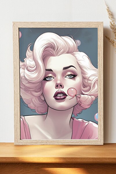 Luna Marissa Καλλιτεχνική αφίσα Marilyn Monroe - Ψηφιακή αφίσα τέχνης από χον...