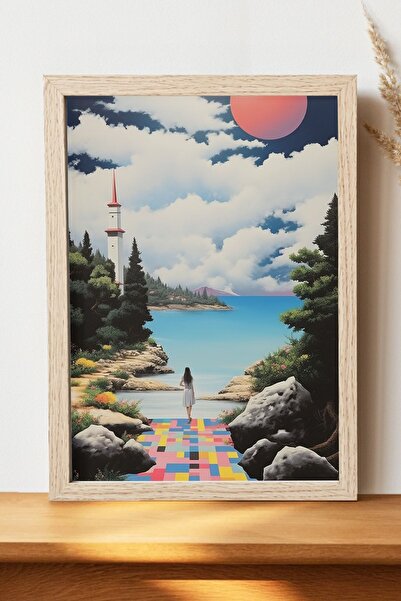 Luna Marissa Αφίσα εικονογράφησης - Αφίσα τοίχου από γυαλιστερό χαρτί χωρίς π...