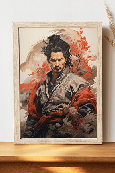 Luna Marissa Αφίσα Σαμουράι - Αφίσα τοίχου από γυαλιστερό χαρτί χωρίς πλαίσιο