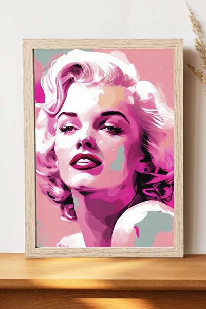 Luna Marissa Αφίσα Marilyn Monroe - Αφίσα ψηφιακής τέχνης από χοντρό χαρτί χω...