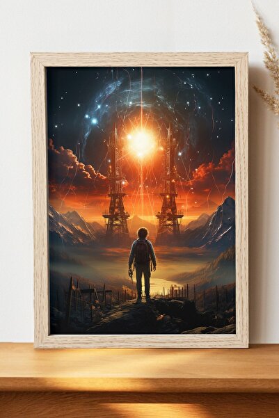 Luna Marissa Αφίσα τοπίων - Αφίσα τοίχου από γυαλιστερό χαρτί χωρίς πλαίσιο