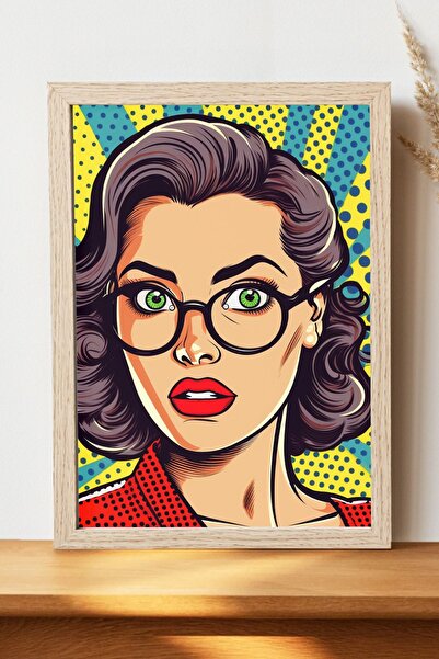 Luna Marissa Vintage γυναικεία αφίσα - Αφίσα τοίχου από γυαλιστερό χαρτί χωρί...