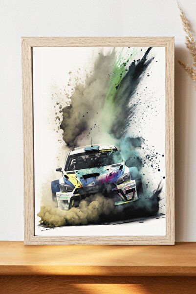 Luna Marissa Αφίσα Rally - Αφίσα αυτοκινήτου από γυαλιστερό χαρτί χωρίς πλαίσιο