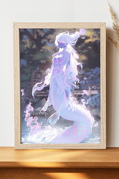 Luna Marissa Αφίσα Ghostly Woman - Αφίσα τοίχου από γυαλιστερό χαρτί χωρίς πλ...