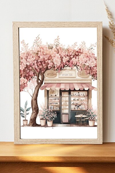 Luna Marissa Αφίσα καφετέριας - Αφίσα τοίχου από γυαλιστερό χαρτί χωρίς πλαίσιο