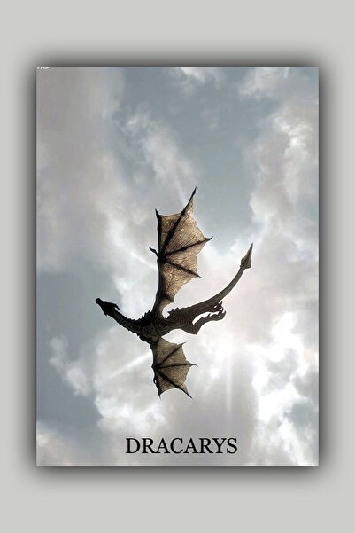 Luna Marissa Game Of Thrones Ejderha Poster - Çerçevesiz Duvar Posteri