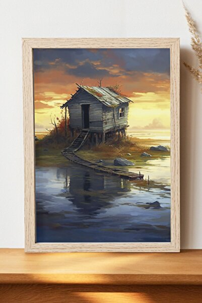 Luna Marissa Αφίσα σκηνικού σπιτιού - Αφίσα τοίχου από γυαλιστερό χαρτί χωρίς...