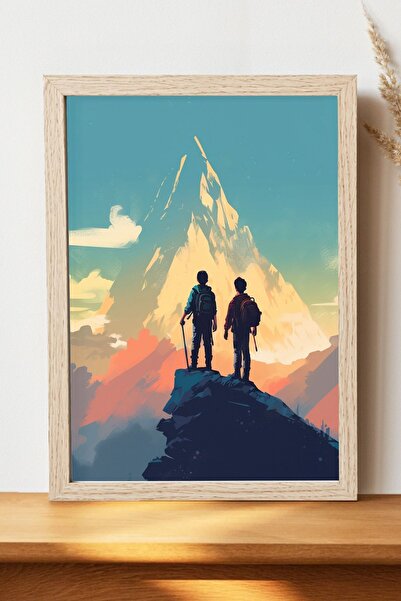 Luna Marissa Αφίσα ορειβάτη - Αφίσα τοίχου από γυαλιστερό χαρτί χωρίς πλαίσιο