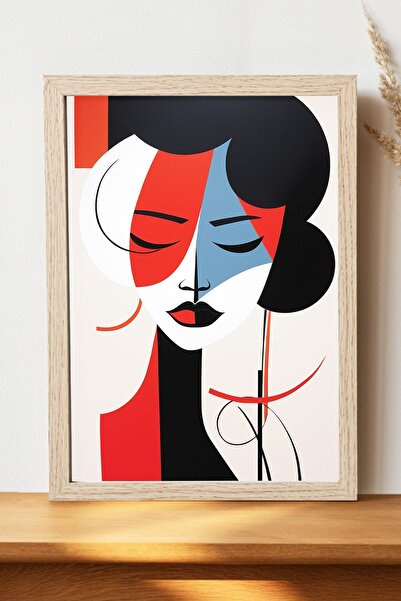 Luna Marissa Εικονογράφηση Γυναικεία αφίσα - Αφίσα τοίχου από γυαλιστερό χαρτ...