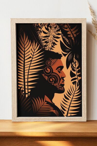 Luna Marissa Αφίσα εικονογράφησης - Αφίσα τοίχου από γυαλιστερό χαρτί χωρίς π...