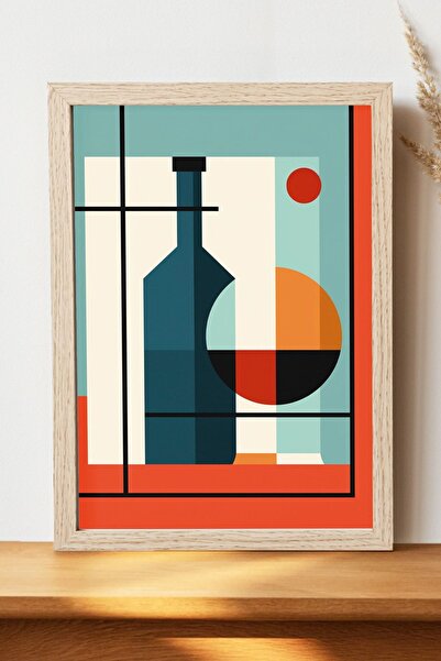 Luna Marissa Αφίσα με εικονογράφηση με μπουκάλι - Αφίσα τοίχου από γυαλιστερό...