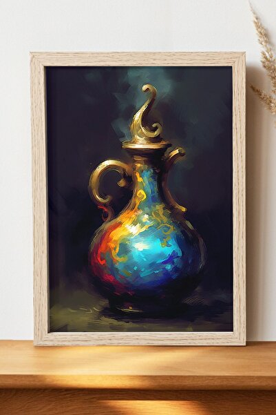 Luna Marissa Αφίσα Magic Bottle - Αφίσα τοίχου από γυαλιστερό χαρτί χωρίς πλα...