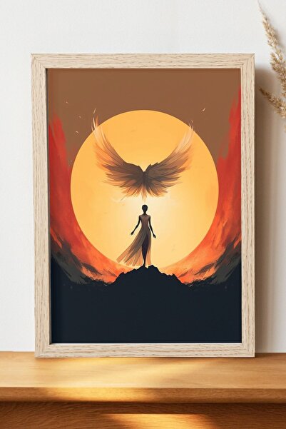Luna Marissa Αφίσα τοπίων - Αφίσα τοίχου από γυαλιστερό χαρτί χωρίς πλαίσιο