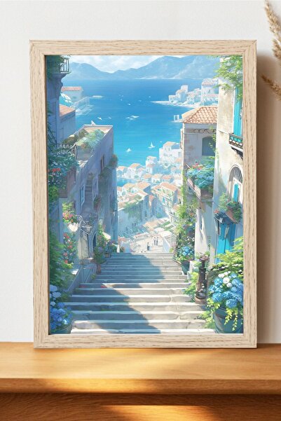 Luna Marissa Sanatsal Antik Roma Poster - Çerçevesiz Kalın Kağıt Dijital Art ...