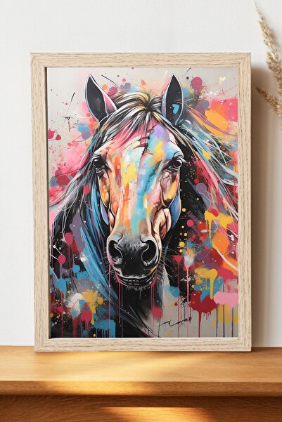 Luna Marissa Αφίσα με γκράφιτι - Αφίσα τοίχου από γυαλιστερό χαρτί χωρίς πλαίσιο